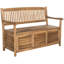 Outdoor Wooden Storage Bench-1443500924