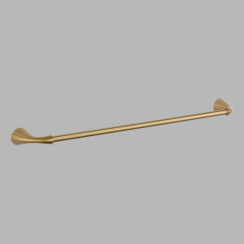 Addison 18" Wall Mounted Towel Bar, 24", Champagne Bronze