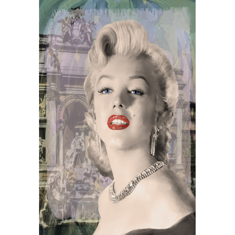 Girl's Best Friend - Wrapped Canvas Print, 30cm H x 20cm W