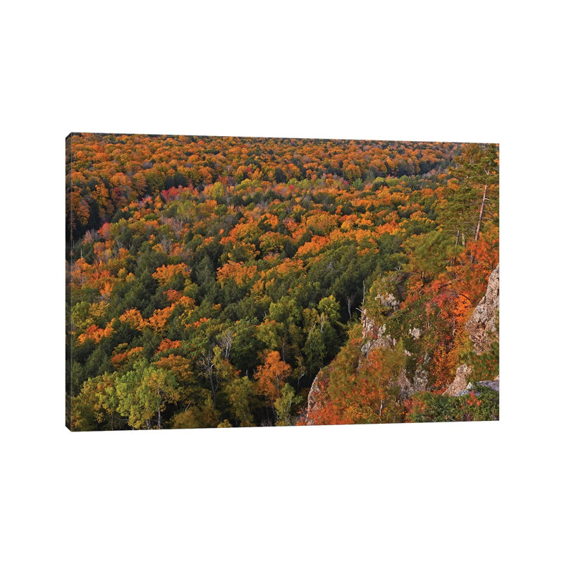 Lake Of The Clouds by Brian Wolf - Wrapped Canvas Print, 20.32cm H x 30.48cm W x 1.91cm D