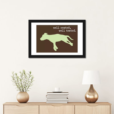 «Well Rested I», impression sur toile