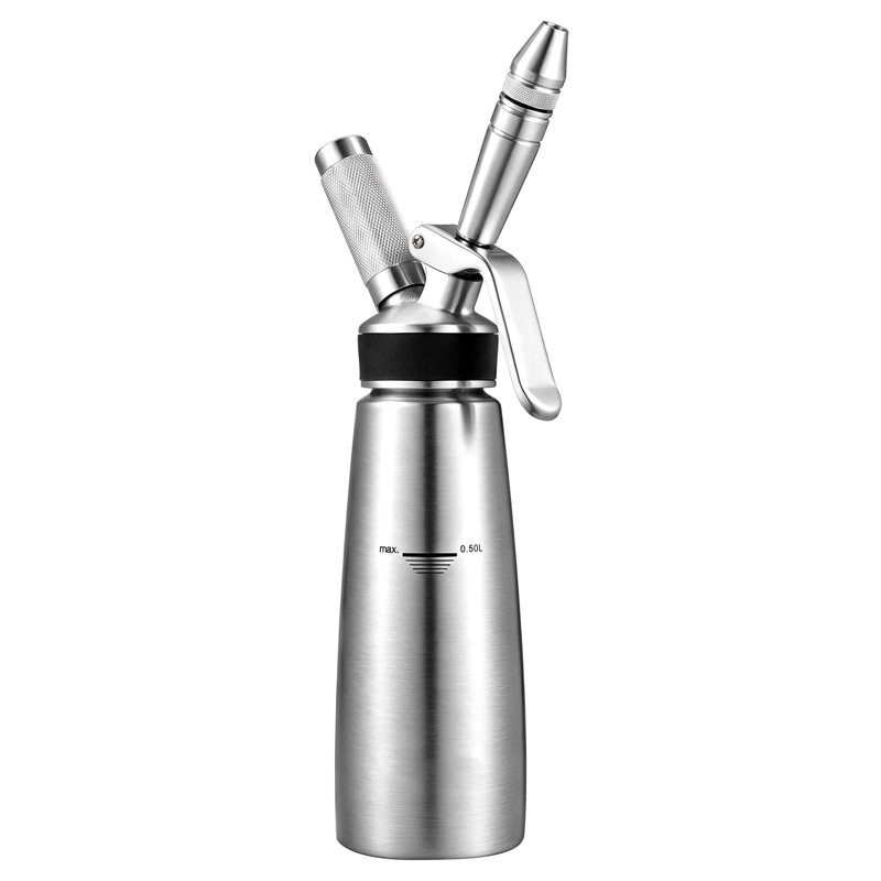 Nitro Cold Brew Coffee Maker 17 oz Nitrogen Dispenser System, Home Coffee Keg, Portable Infuser with Dispenser and Pressure Release Valve, Ideal Gift for Coffee Enthusiasts