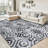 Indoor Area Rug Modern Geometric Printed Carpet For Living Room Bedroom Washable Stain Resistant Carpet Low Pile Non Slip Rug Soft Floor Mat Ultra-Thin Entrance Hallway Carpet Simple Rugs Dorm Office Laundry Farmhouse Decor-670326014