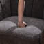 Fauteuil demi-tonneau pivotant surdimensionné (ensemble de 2)-1885883290