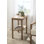 Table d'appoint en bois massif avec rangement Ardentown