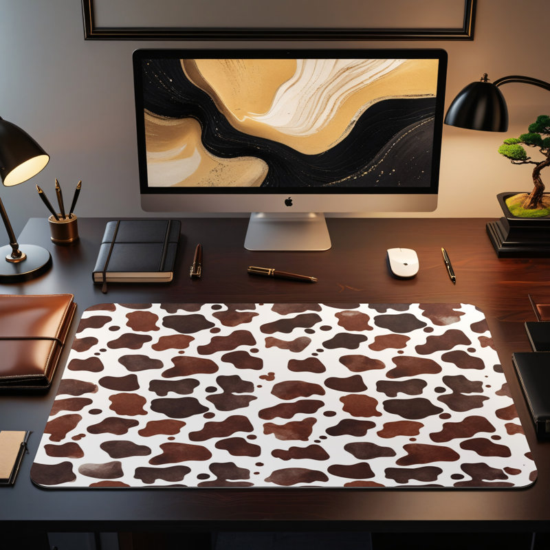 Polyester Desk Pad, 14.4x12.1