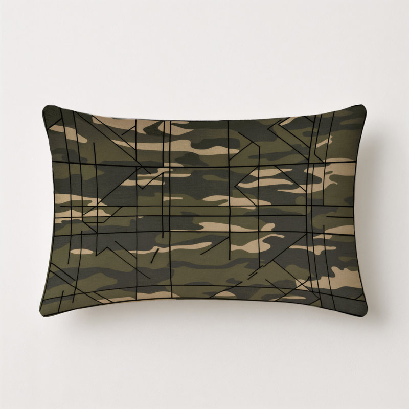 Echo Layer Indoor And Outdoor Pillow, Rectangle 20"H x 14"W