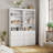 Kahler 70.9'' H x 23.6'' W Standard Bookcase with 3 Drawers-1075462927