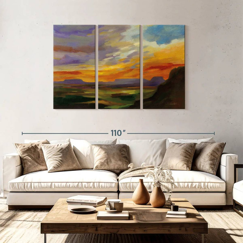 Alvord Sonoran Desert Sunset, 48" H x 74" W