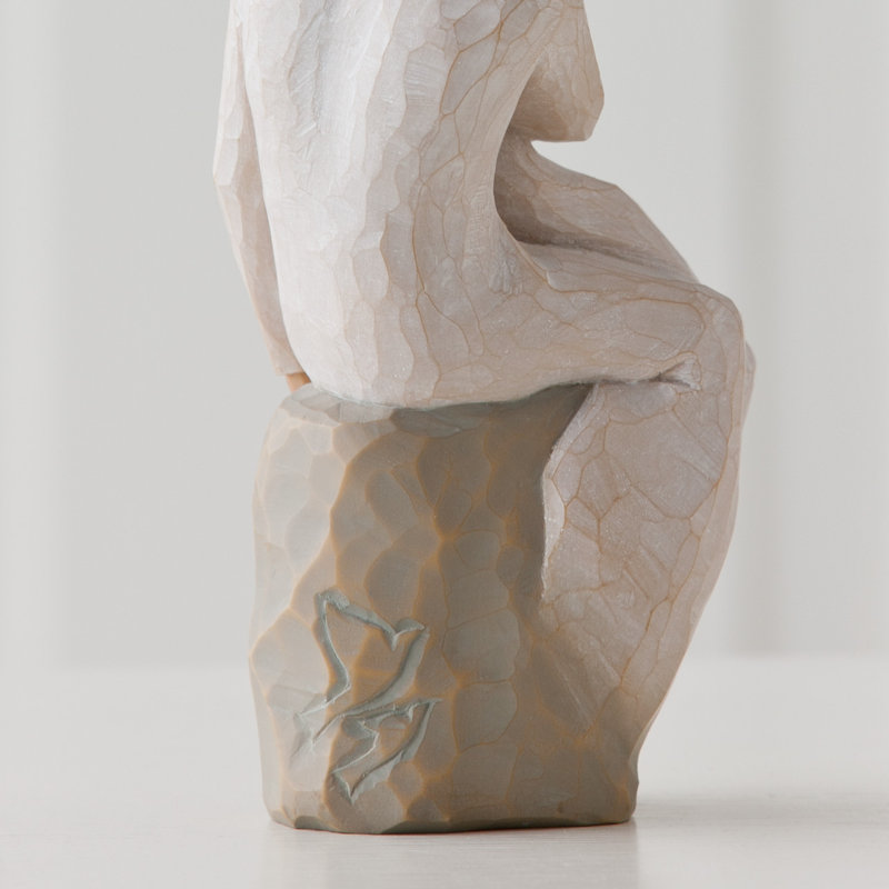 Willow Tree Angel Mother & Daughter Love, Sculpted Hand-Painted Resin Figure