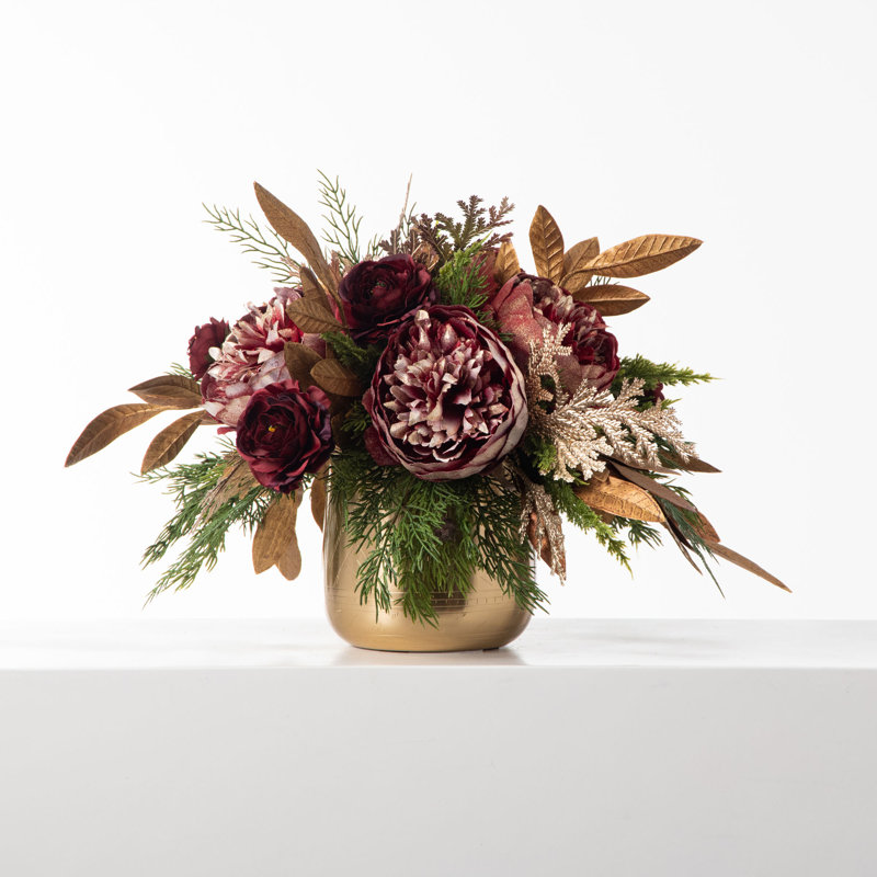 Arrangements floraux en pot
