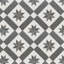 Carreau de porcelaine mate pour plancher et mur 10 po x 10 po Astral