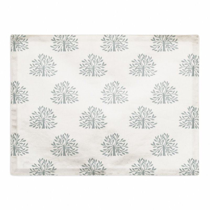 Napperon en coton, Blanc
