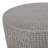 Eustis Round Concrete Outdoor Side Table, Gray