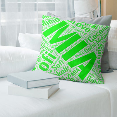 Reversible Throw Pillow