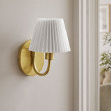 Wave Wall Sconce In Black