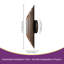 Bravelle 2-Light Ribbed Iron Wall Armed Sconce-1607200629