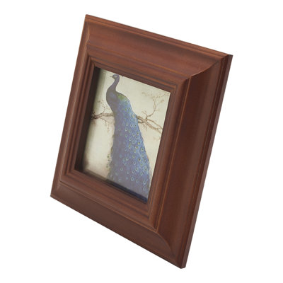Brown Solid Wood Storage Picture Frame