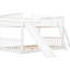 Full Over Bunk Bed In White - Space Solution For Your Home Convertible Customize Bedroom Space