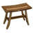 Ripley Compact Curvilinear Teak Shower Or Outdoor Bench In Finish-1607437203-1607437211