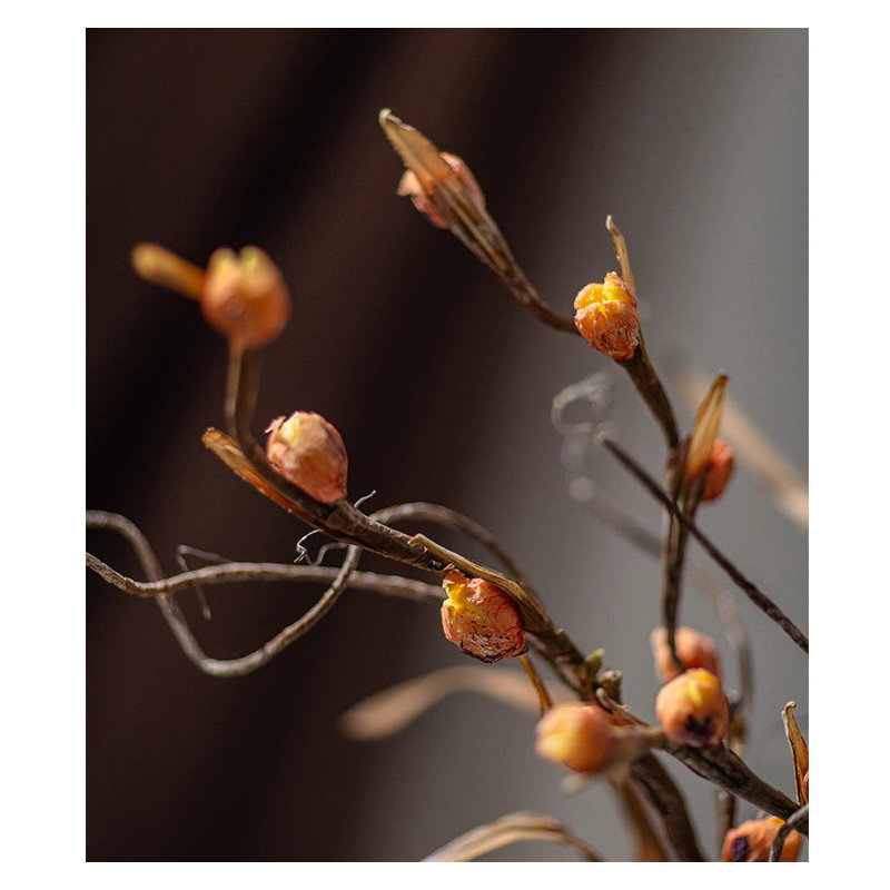 Rustic Harvest Blooming Branch, 47.2" H x 5" W x 1" D