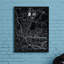 CT Guangzhou City Map - No Frame Print-883162772