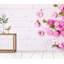 Papier peint en tissu yahou rose-763797987