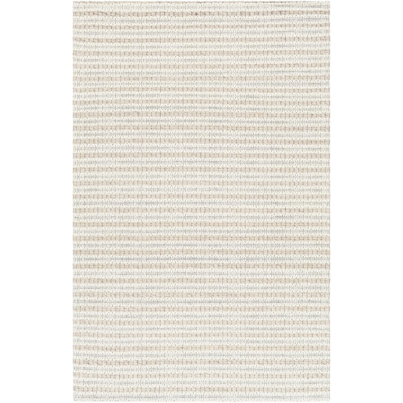 Tapis rectangulaire en laine Harvi, Rectangle 5 pi x 7 pi 6 po