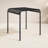 Abra 28" W x 28" D Square Steel Outdoor Dining Table-1547568496