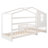 Wood House Bed-1848883436