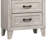 Beckham White Wash 2 Drawers 21.5In. W Nightstand