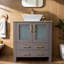 Ensemble de meuble-lavabo simple 30 po-105510428