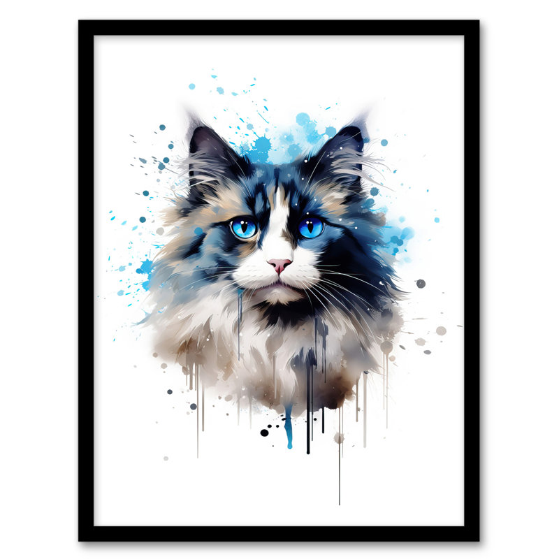 Ragdoll Cat - Single Picture Frame Print