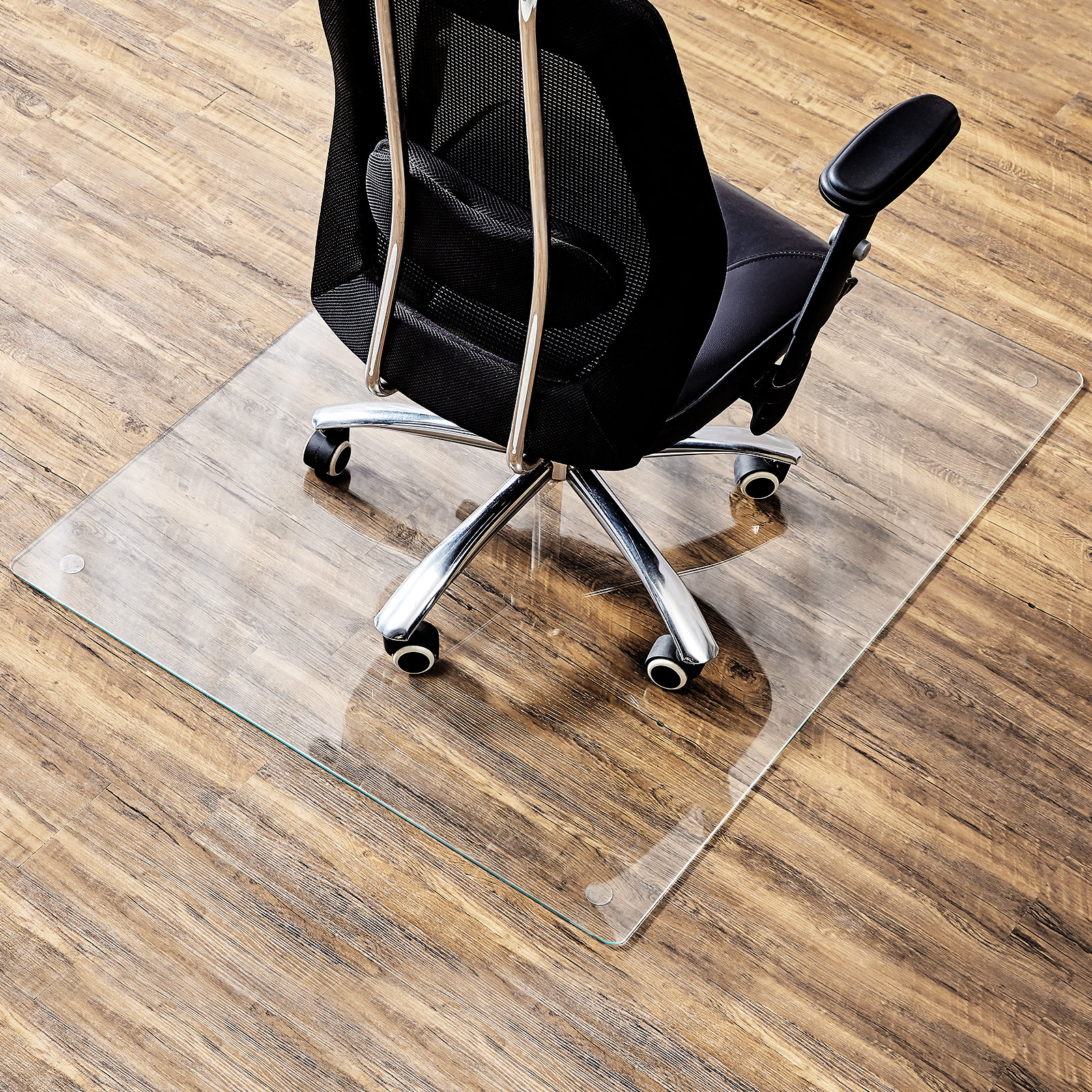 RUGged Chair Mats are Woven Fabric Surface Desk Chair Mats by