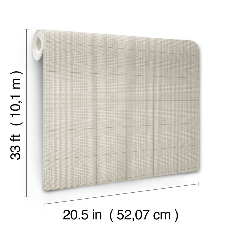 Windsor Wallpaper, Ivory