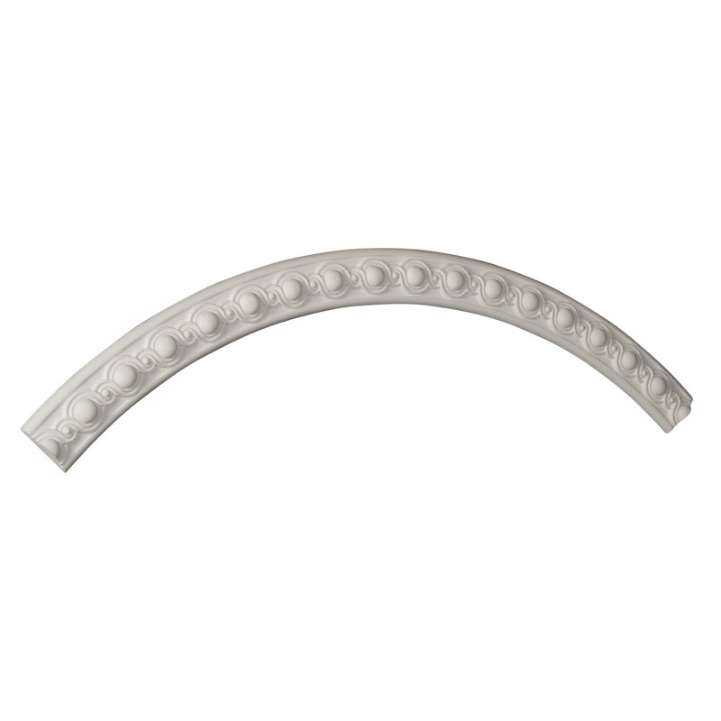 Hillsborough Running Coin Ceiling Ring Kit, 59.125'' H x 59.125'' W x 0.75'' D, Single (1/4 of a Complete Circle)