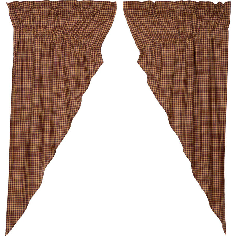 Paire de rideaux obscurcissant avec passe-tringle 100% coton