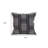 Tamara Transitional Black Throw Pillow