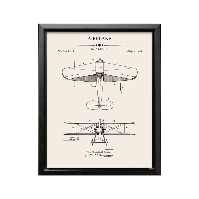Plan de transport no 2, Black Framed, Canvas, 16"H x 20"W