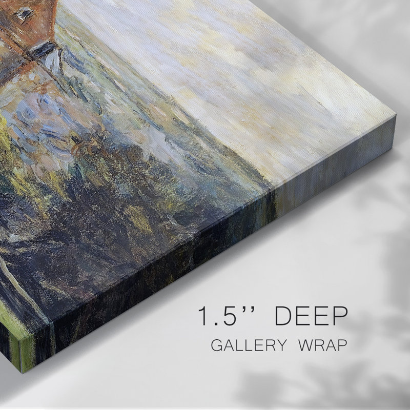 Dieppe, 1882-Gallery Wrapped Canvas, 12" H x 18" W