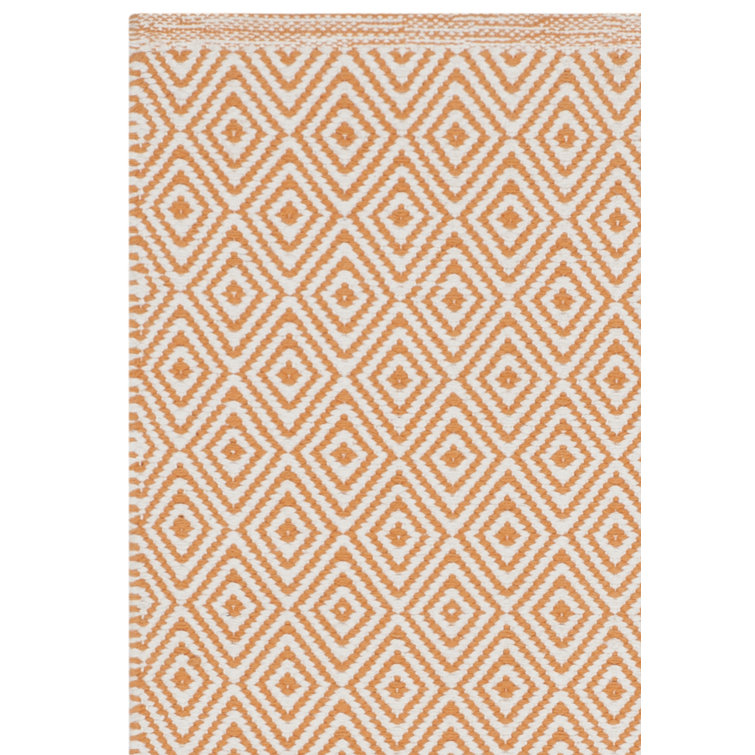 Dryden Hand Woven Cotton Geometric Rug