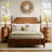 Solid Wood End Table-105528153