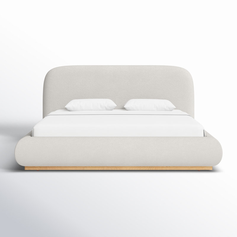 Jennabryanna Boucle Bed, Ivory, King