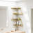Fire Escape Wall Shelf, Modern City Style 4-Tier Corner Wall Shelves, Easy To Install Metal Ladder Shelf For Figures For Bathroom, Living Room&Home Decor,-651930695
