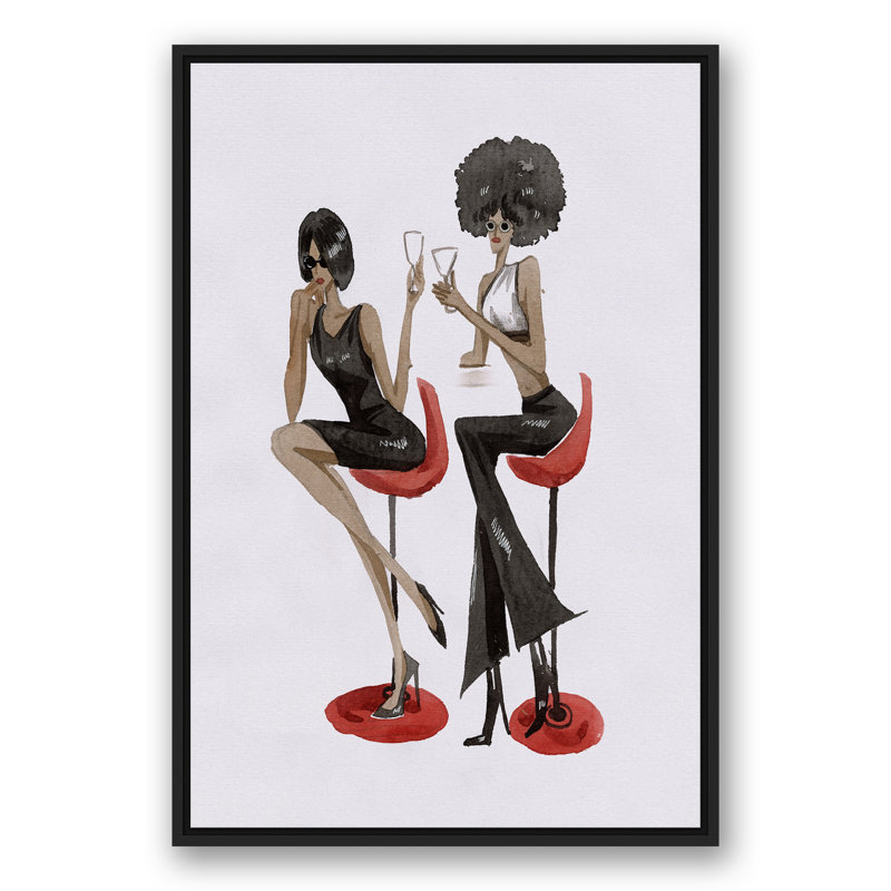 «Cheers», reproduction d'art sur toile, L 25,75 po x H 37,75 po