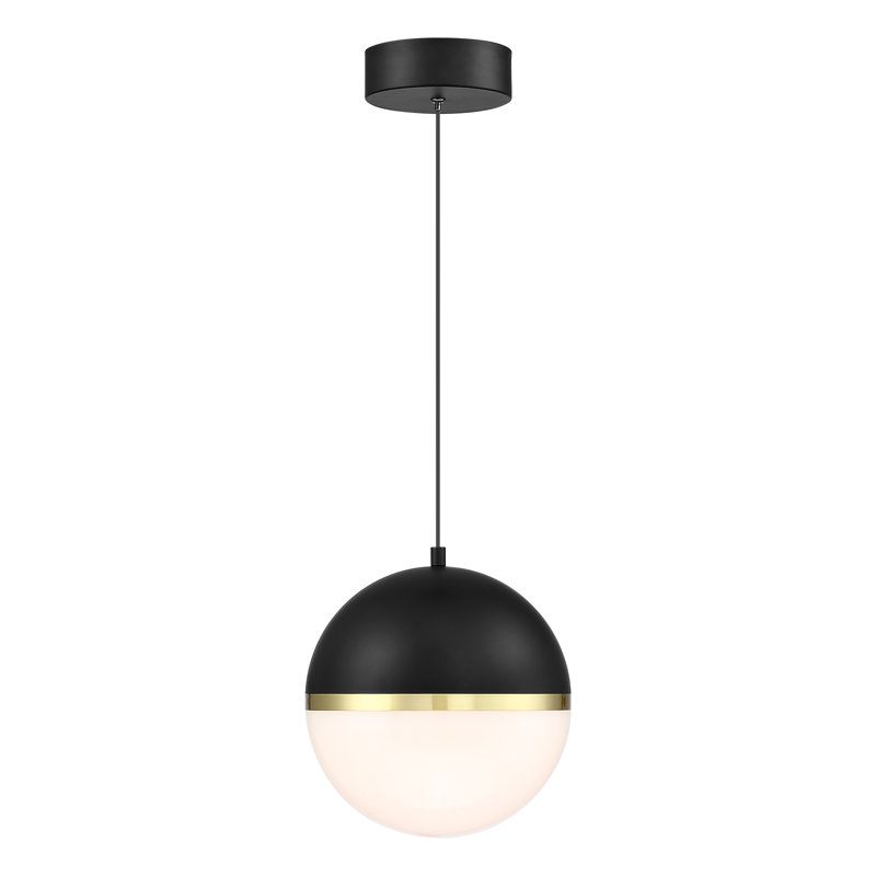 Luminaire suspendu sphérique à DEL Luna PDPSBG-10C