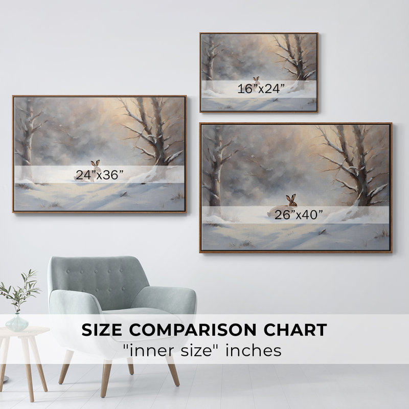 «Vintage Landscape - CCVII» sur toile, Noyer, H 25 po x l 37 po