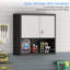 Armoires de garage en métal, armoire de rangement verrouillable, armoire en métal avec rangement ouvert, armoire à outils supérieure pour le sous-sol, armoires murales pour le magasin-1975989882