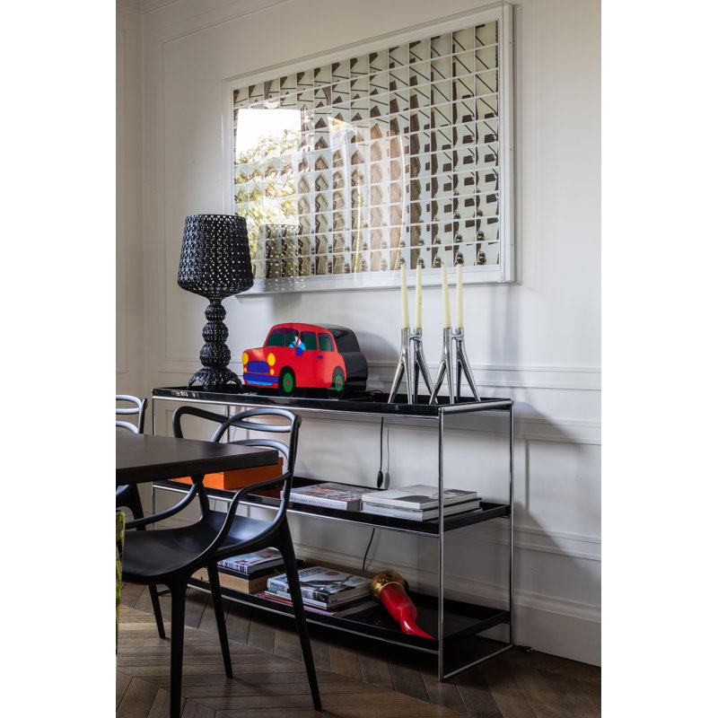 Trays Etagere Bookcase, Black