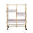 Serving Cart With 3 Adjustable Trays,island,coffee cart-7797854